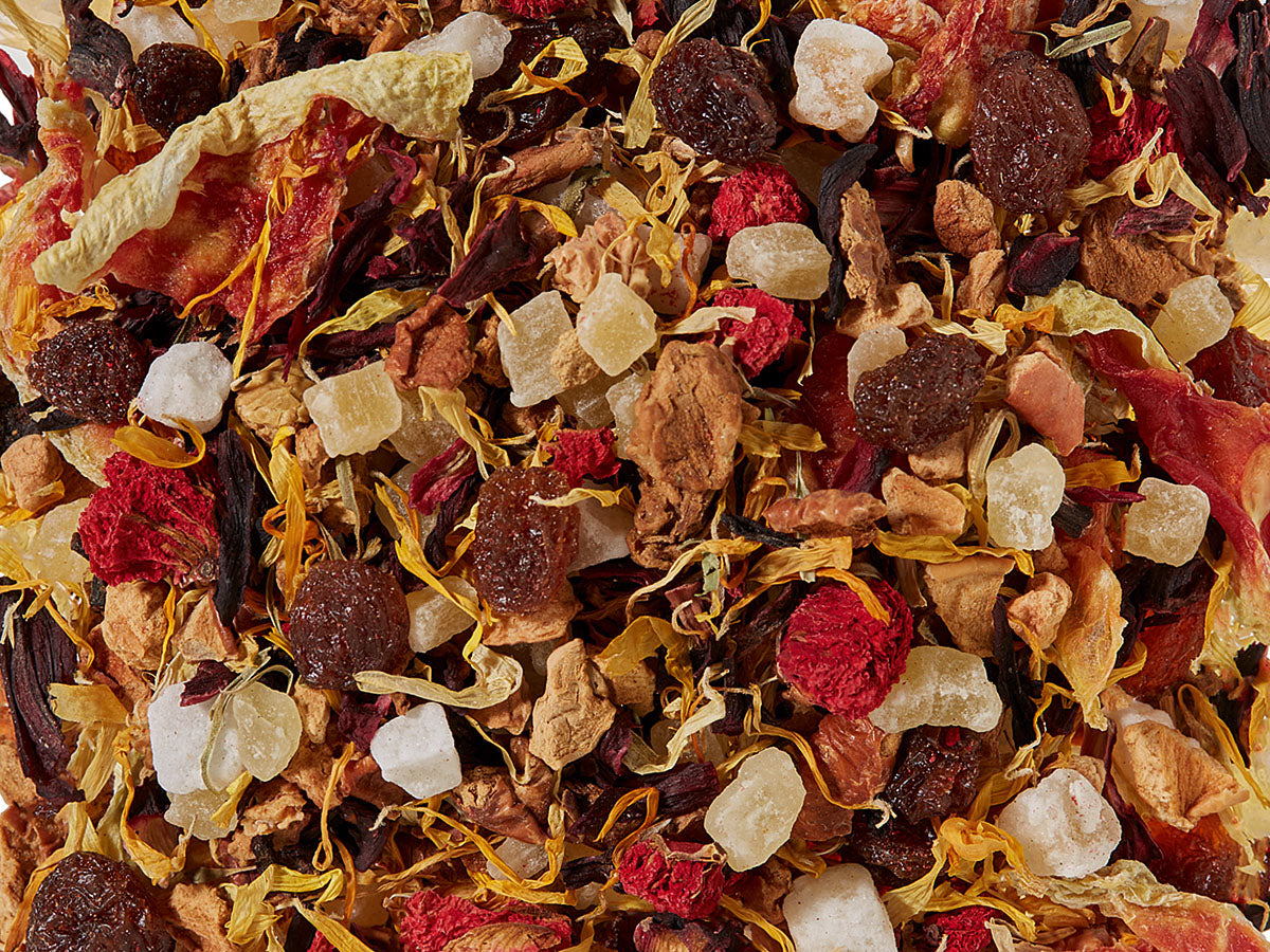 Melone/Granatapfel/Traube Früchtetee