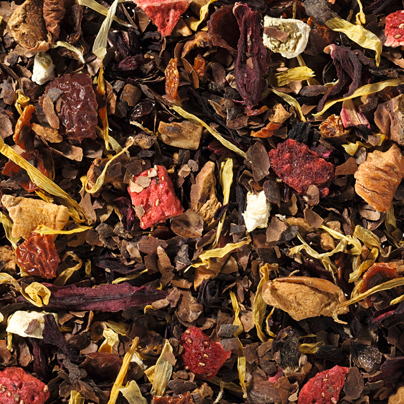 Schokolade-Erdbeere Früchtetee