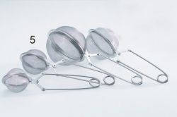 Tee Ei Zange, Edelstahl, Durchmesser ca. 5 cm