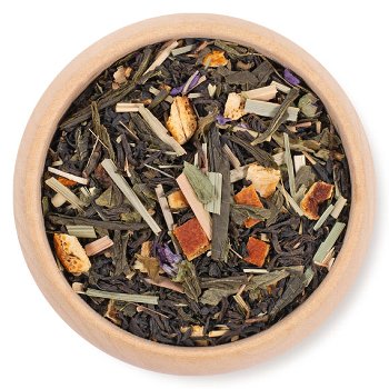 High-Noon Grün - Schwarz Tee