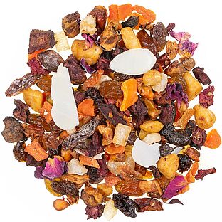 Pflaume Marzipan mild Früchteteemischung