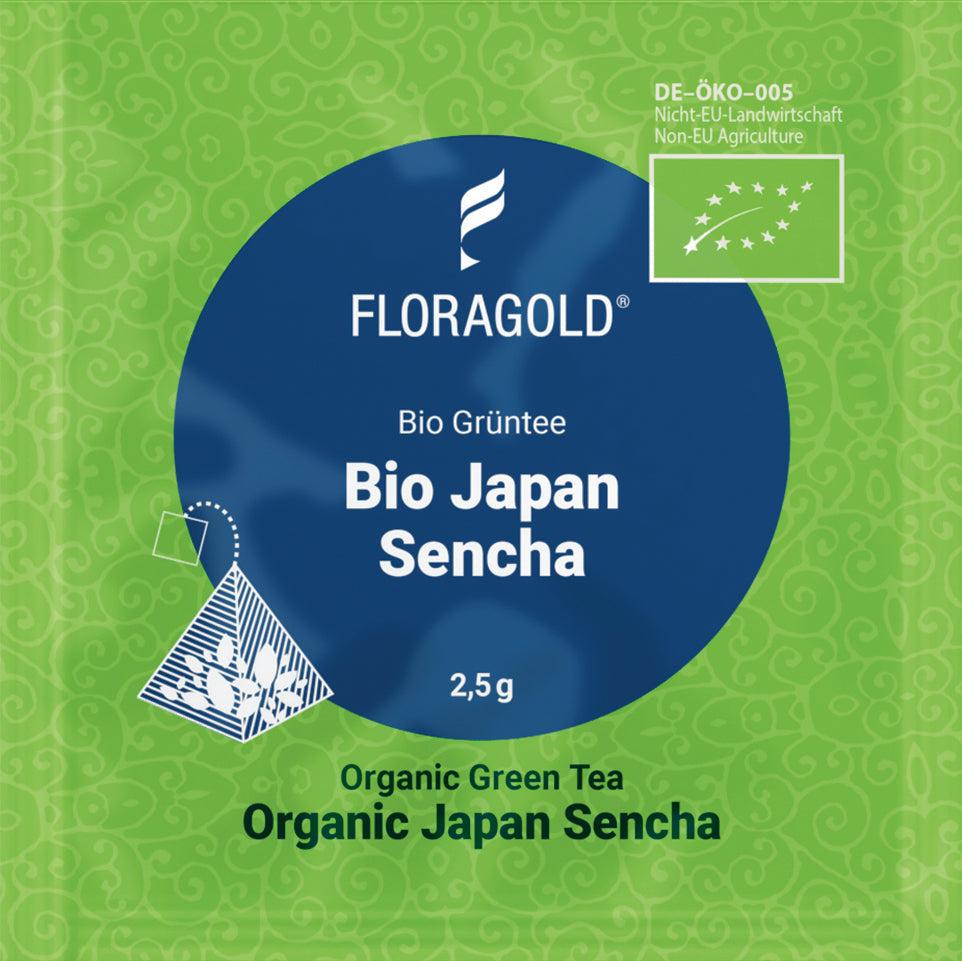 Gruenertee Bio Japan Sencha im Teebeutel