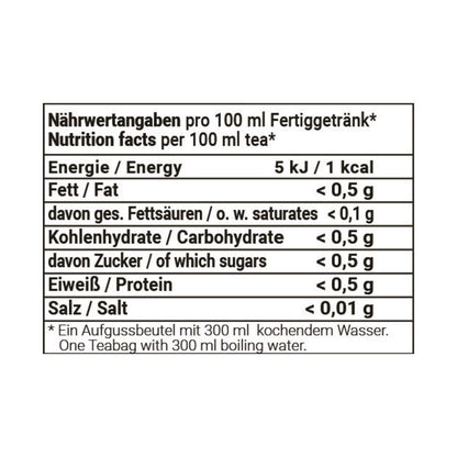 Nährwertangaben Bio Maracuja