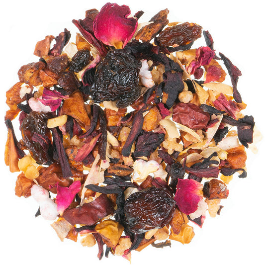 Kirsch Crumble natürlich Früchtetee