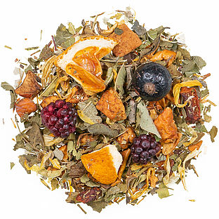 Verlockende Früchte - Rooibos mit Orangen-Brombeer-Geschmack